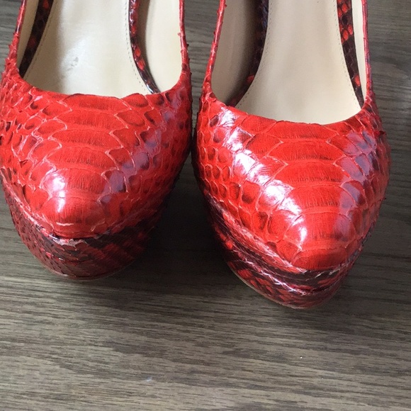 Kate Python Double Platform Pump - Picture 7 of 7